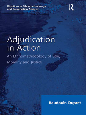 cover image of Adjudication in Action